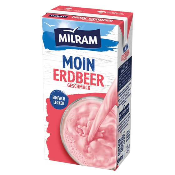 H-Erdbeer Drink 500ml 0,1% Moin Milram