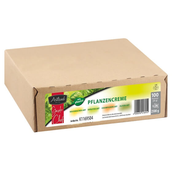 Pflanzencreme 4-fach sortiert 100x25g  Artland