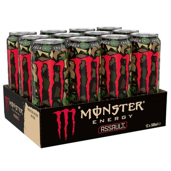 Monster Energy Assault Dose 12x0,5l