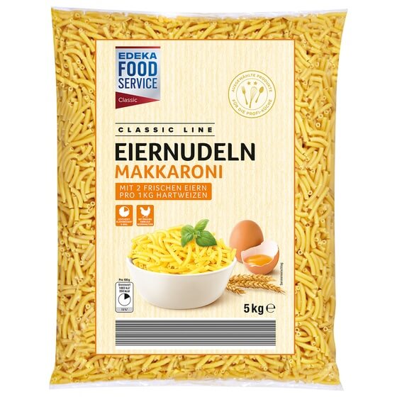 Makkaroni mit Ei 5 Kg EFS