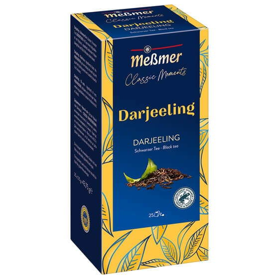 Darjeeling Tee 25 Beutel kuvertiert Meßmer