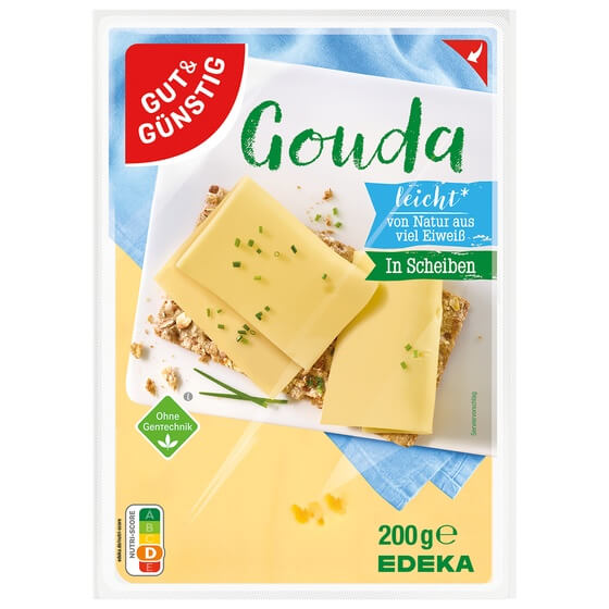 Gouda Scheiben leicht 200g G&G