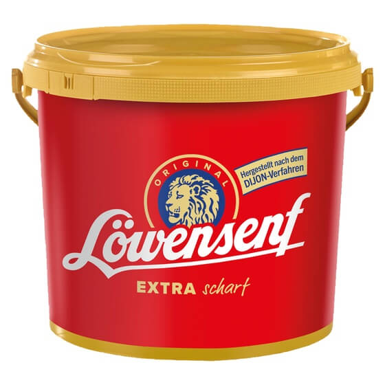 Löwensenf Extra scharf 5kg