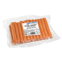 Putenbockwurst (Puten Hot-Dog) 25x60g Damhus