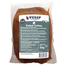 Pulled Turkey mariniert, gegart 2x2kg Tulip