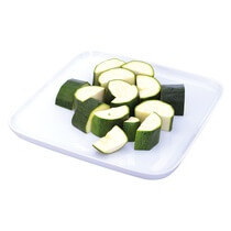 Zucchini küchenfertig geschn halbe ca. 30mm 1kg Funken