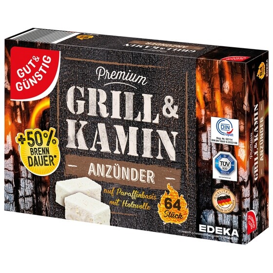 G&G Anzünder Parafin/Holzf.64 ST