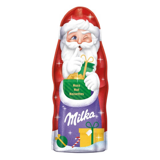 Weihnachtsmann Haselnuss 95g Milka