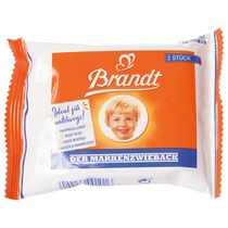 Zwieback Hotelpackung Portionen 50x2er Brandt