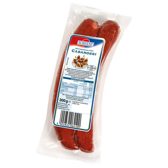 Cabanossi(Schwein) 2x150g Schulte