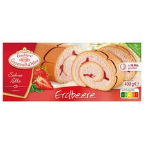 Erdbeer-Sahne-Rolle TK 400g Coppenrath&Wiese