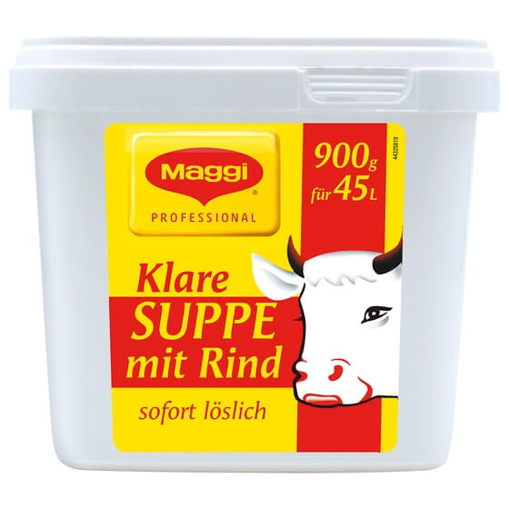 Klare Suppe mit Rind 900g Maggi