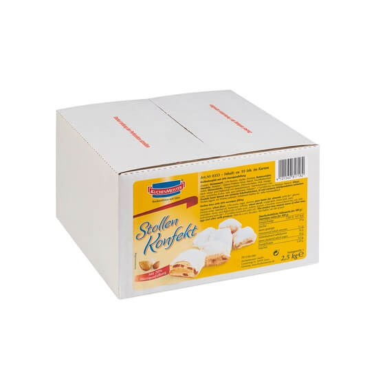 Stollenkonfekt 20% Marzipan 2,5Kg lose Kuchenmeister