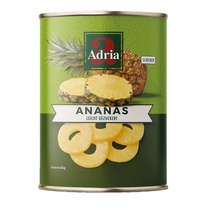 Ananas in Scheiben leicht gezuckert 567g/340g Adria