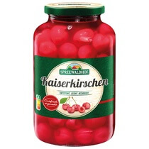 Kaiserkirschen ohne Stein 680g/385g Spreewaldhof
