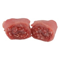 Schweineroulade roh,gefüllt mit Mett ca.160g