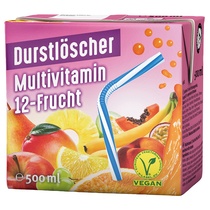 Fruchtsaftgetränk Banane-Kirsch 0,5l Durstlöscher