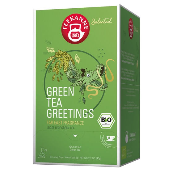 Green Tea Bio Luxury Cup Pyramidenbeutel 20St. Teekanne
