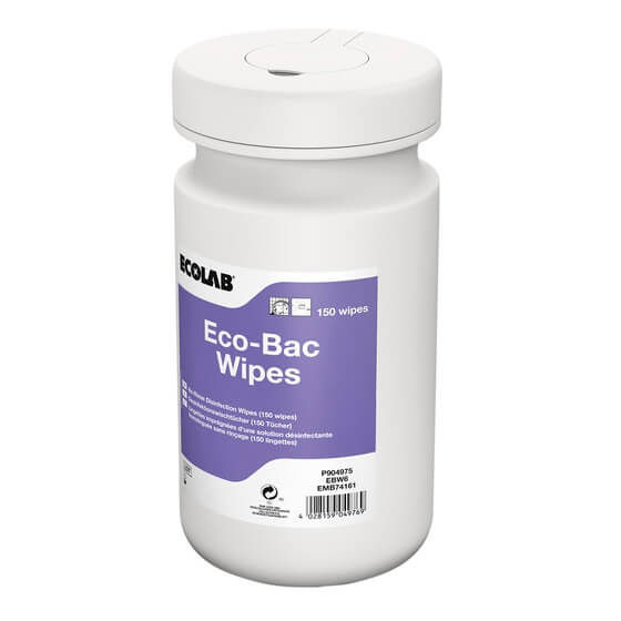 Eco-Bac-Wipes Desinfektionstücher 150St Ecolab