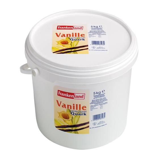 Speisequarkzubereitung mit Vanille 20% Fett 5Kg Frankenland