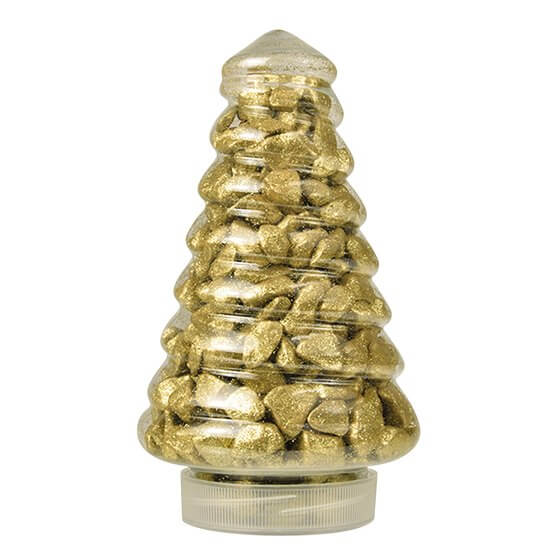 Dekosteine Glittertree Gold 450ml Papstar