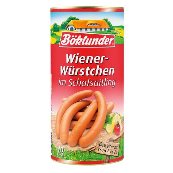 Bockwurst Wiener 10 Stück=1610g Böklunder
