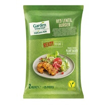 Linsenburger vegan ca. 25 Stück 2kg Garden Gourmet