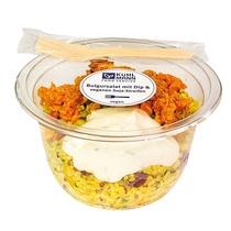 Bulgursalat mit Dip und Soja-Streifen 260g Kühlmann