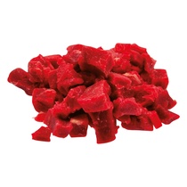 Rindsgulasch I fein 16mm Keule/PAD-Fleisch,roh,Tray 1kg