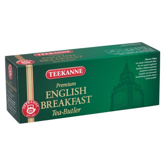 8nglish Breakfast Premium 20 Beutel TP Aromaschutz Teekanne
