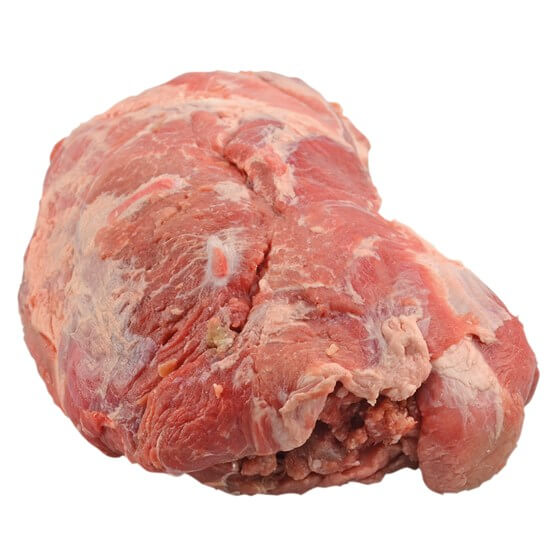 Nacken Schwein roh mit Mett&Zwiebeln ohne Würze ca.3,5kg