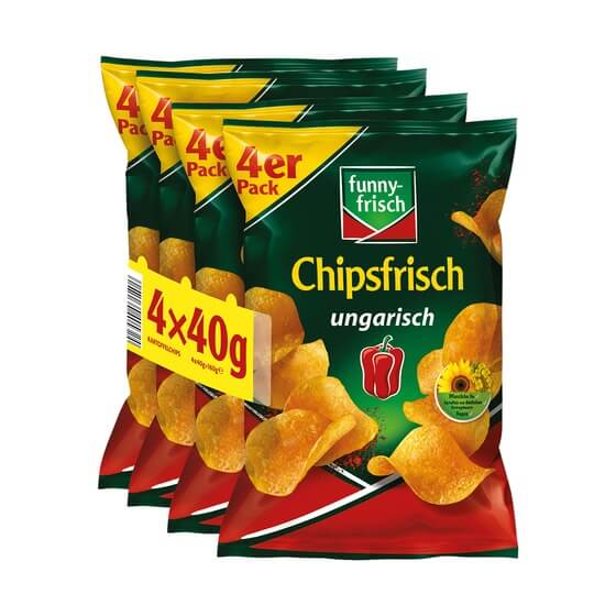 Chipsfrisch ungarisch 40g Funny Frisch