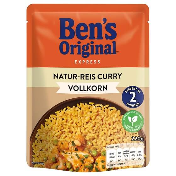 Express Naturreis Curry 220g Uncle Bens