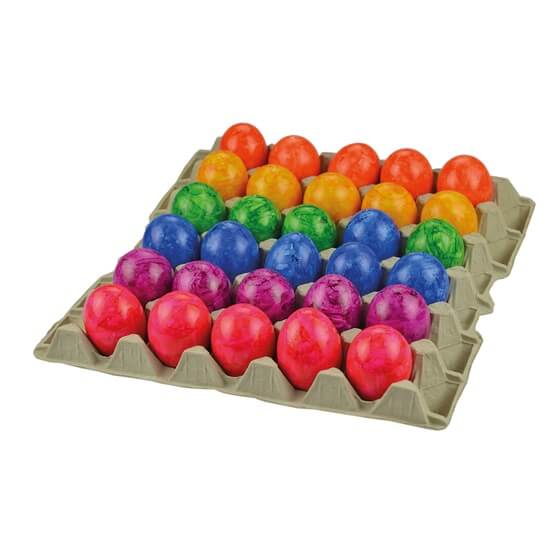 Eier Columbus Frischei Bunt marmoriert Gr.M 30er