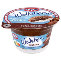 Wölkchen Schokolade 6,4% Fett 6x125g Dr.Oetker