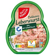 Leberwurst(Schwein) mit Schnittlauch im Becher 175g G&G