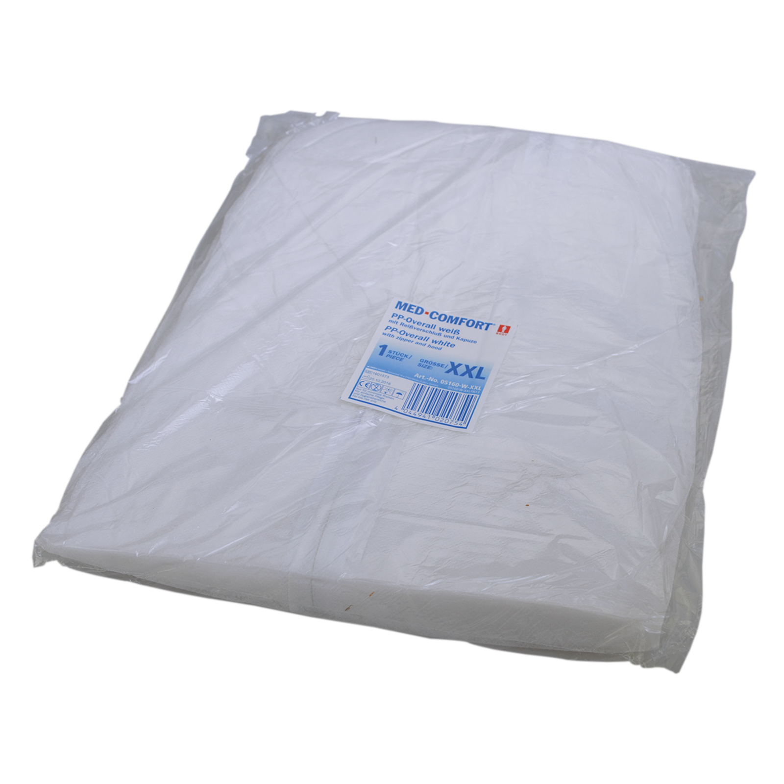 Einwegoverall PP weiß 50 Stück HEIFO