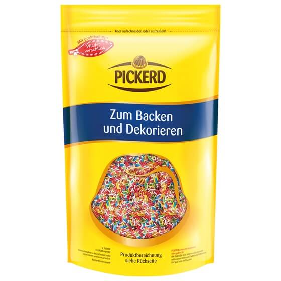 Bunte Zuckerstreusel 1kg Pickerd