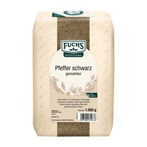 Pfeffer Schwarz gemahlen 1000g Fuchs