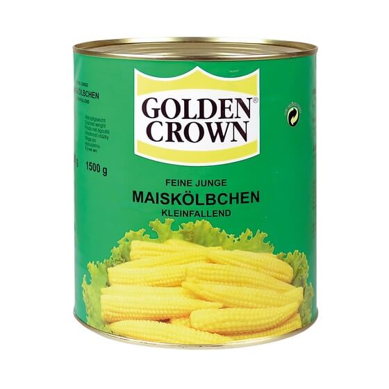 Maiskölbchen 2,9kg/1,5kg Golden Crown Zumdieck | Stroetmann24 | B2B ...