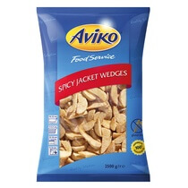 Spicy Wedges gewürzt vorgebacken TK 2,5Kg Aviko