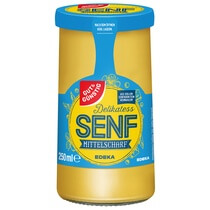 Senf Mittelscharf 250ml G&G