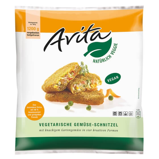 Gemüse-Schnitzel TK 1,2Kg Avita