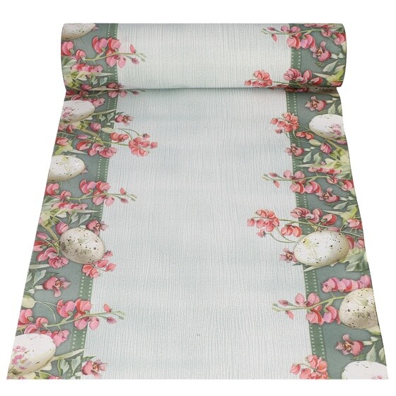 OS Tischläufer 24mx40cm Pastel Eggs Papstar