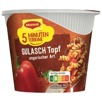 5-Minuten-Terrine Gulasch Topf 57g Maggi