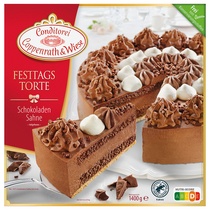 Schoko-Sahne-Torte ganz TK 1,4kg Coppenrath&Wiese