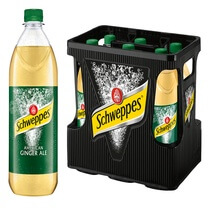 Ginger Ale PET MW 6x1Liter Schweppes