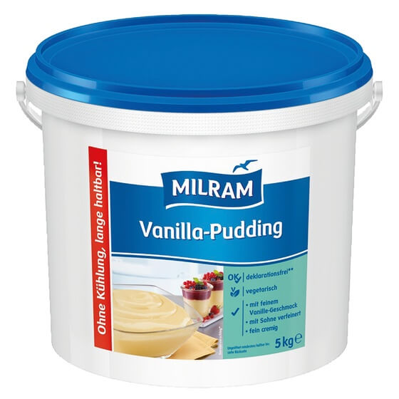 Vanille Pudding 3,1% 5kg Milram