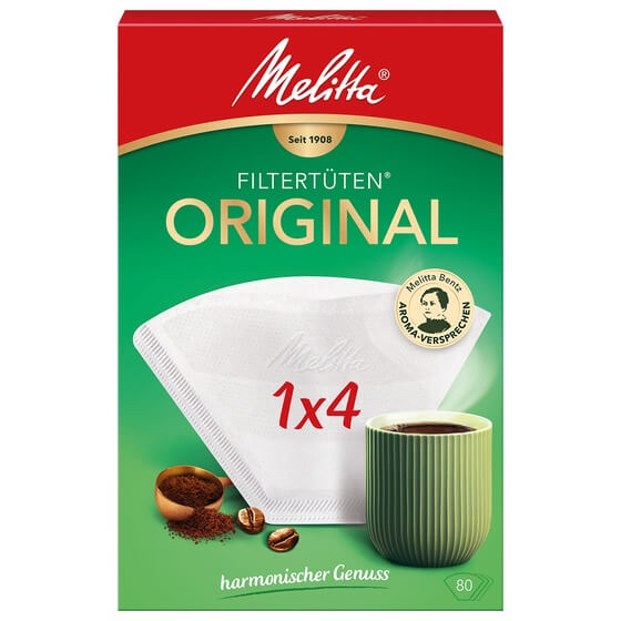 Filtertüten weiß Aromazonen 1x4 80St Melitta®