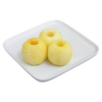 Apfel geschält ganz ohne Kerngehäuse ca.12St. 2kg Funken